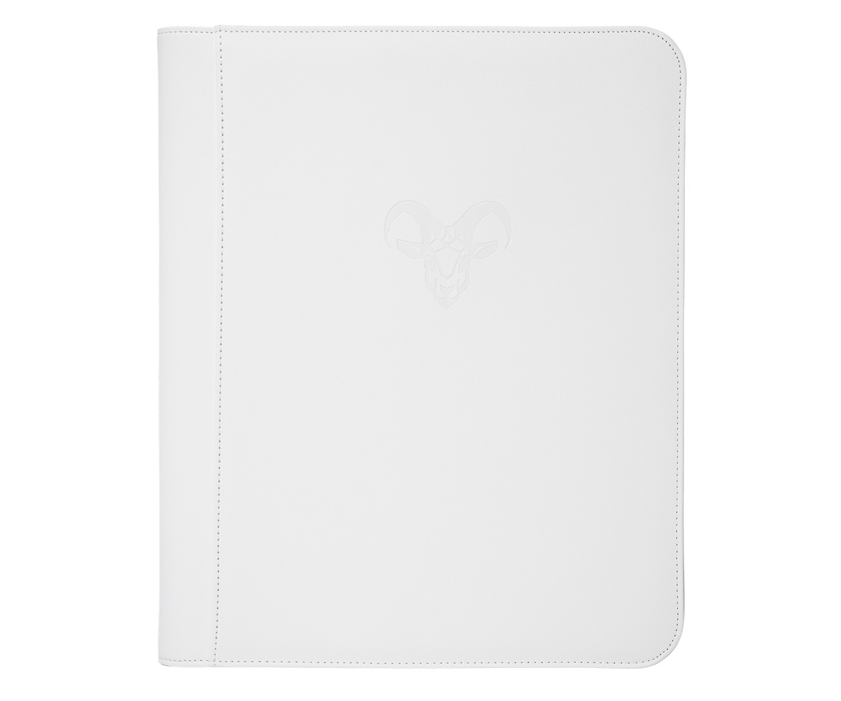 LIMITED EDITION: White-Out Stay Flat Binder