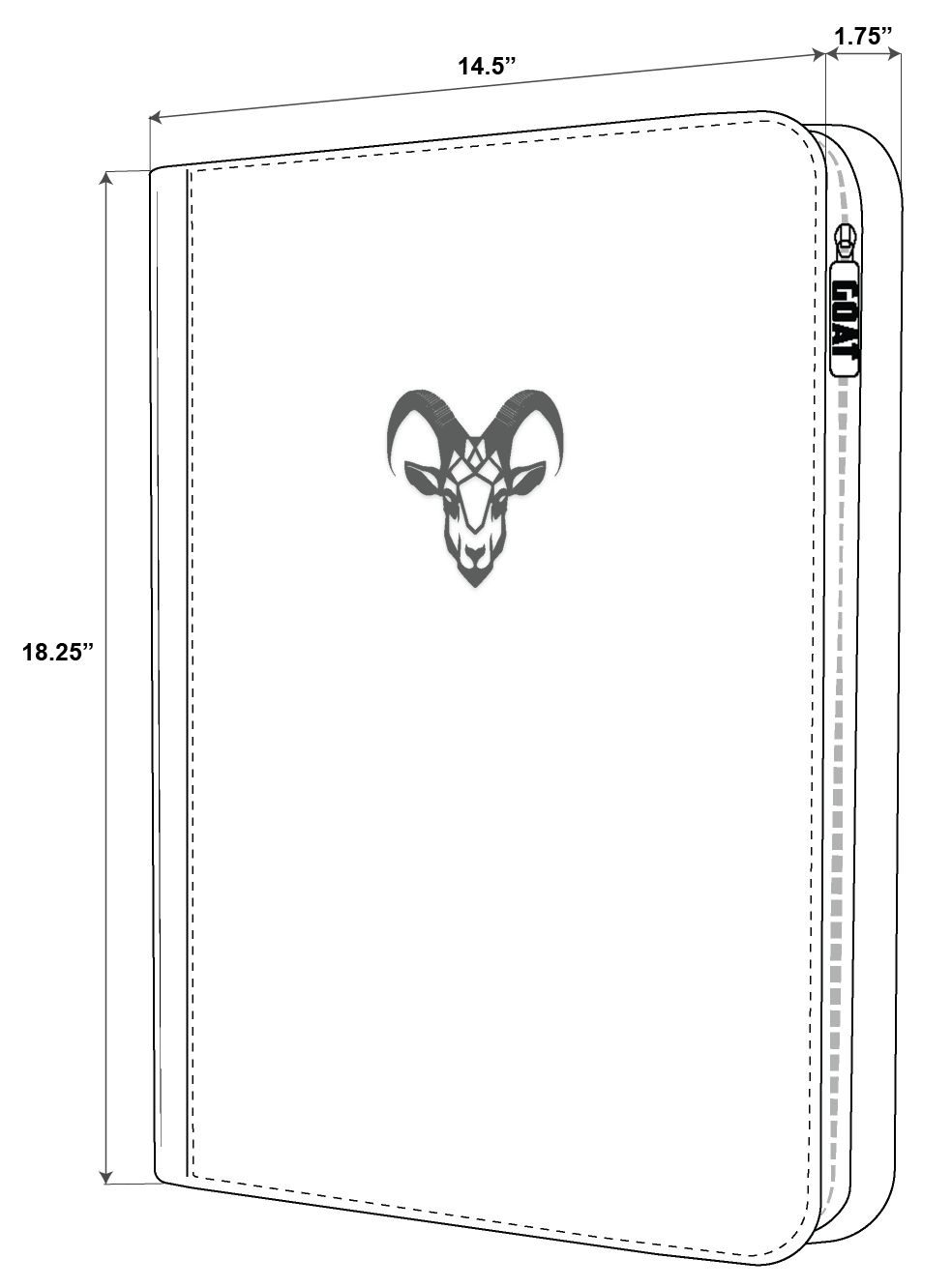 THE DEX - 16 Pocket Stay Flat Binder specifications