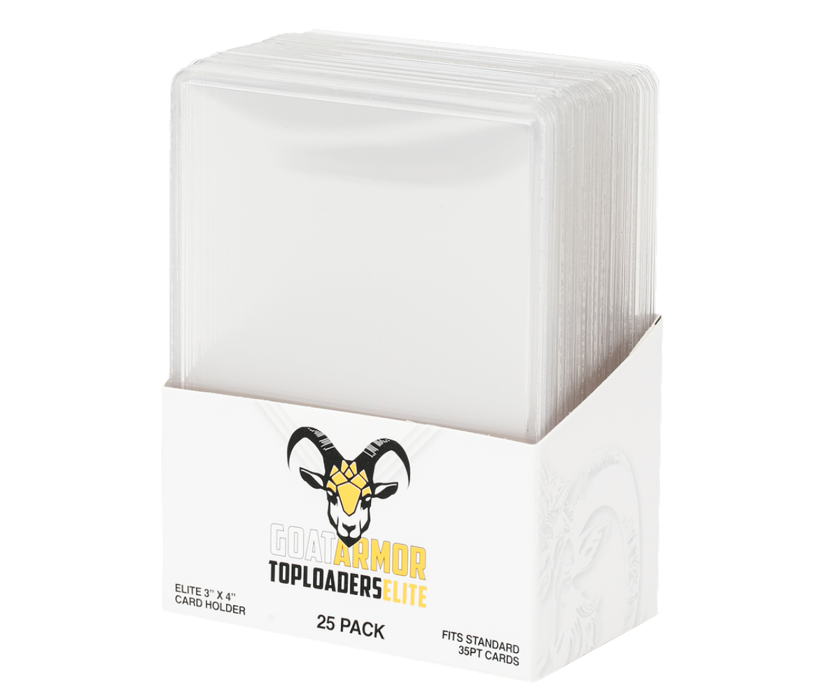 25 pack Elite Goat Armor Top Loaders
