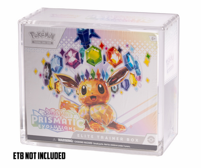 Premium Acrylic Cases for Pokmon ETB, Booster Box, Bundle and Pack Goat Armor Premium Acrylic Cases for Pokmon ETB, Booster Box, Bundle and Pack Goat Armor