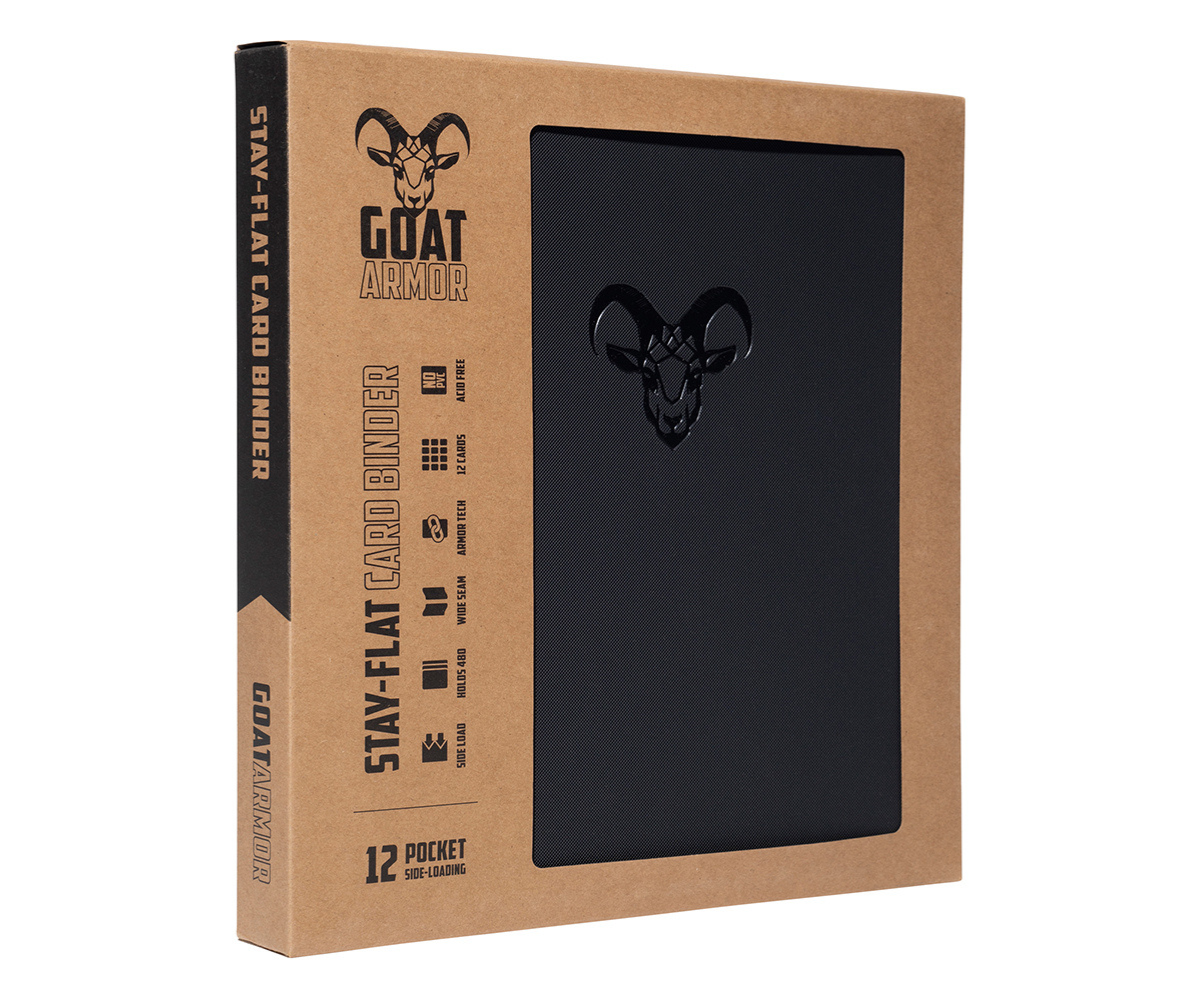 "Stay Flat" Card Binder