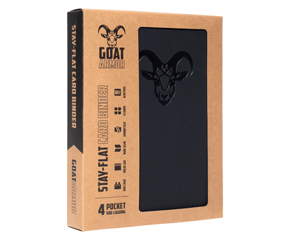 "Stay Flat" Card Binder