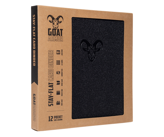 LIMITED EDITION: Galaxy Black Stay Flat Binder