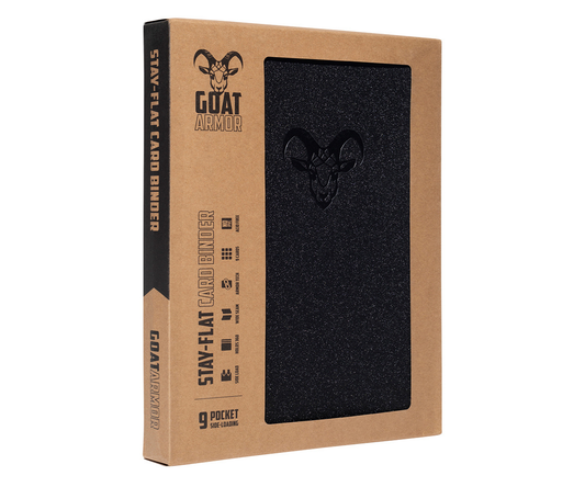 LIMITED EDITION: Galaxy Black Stay Flat Binder