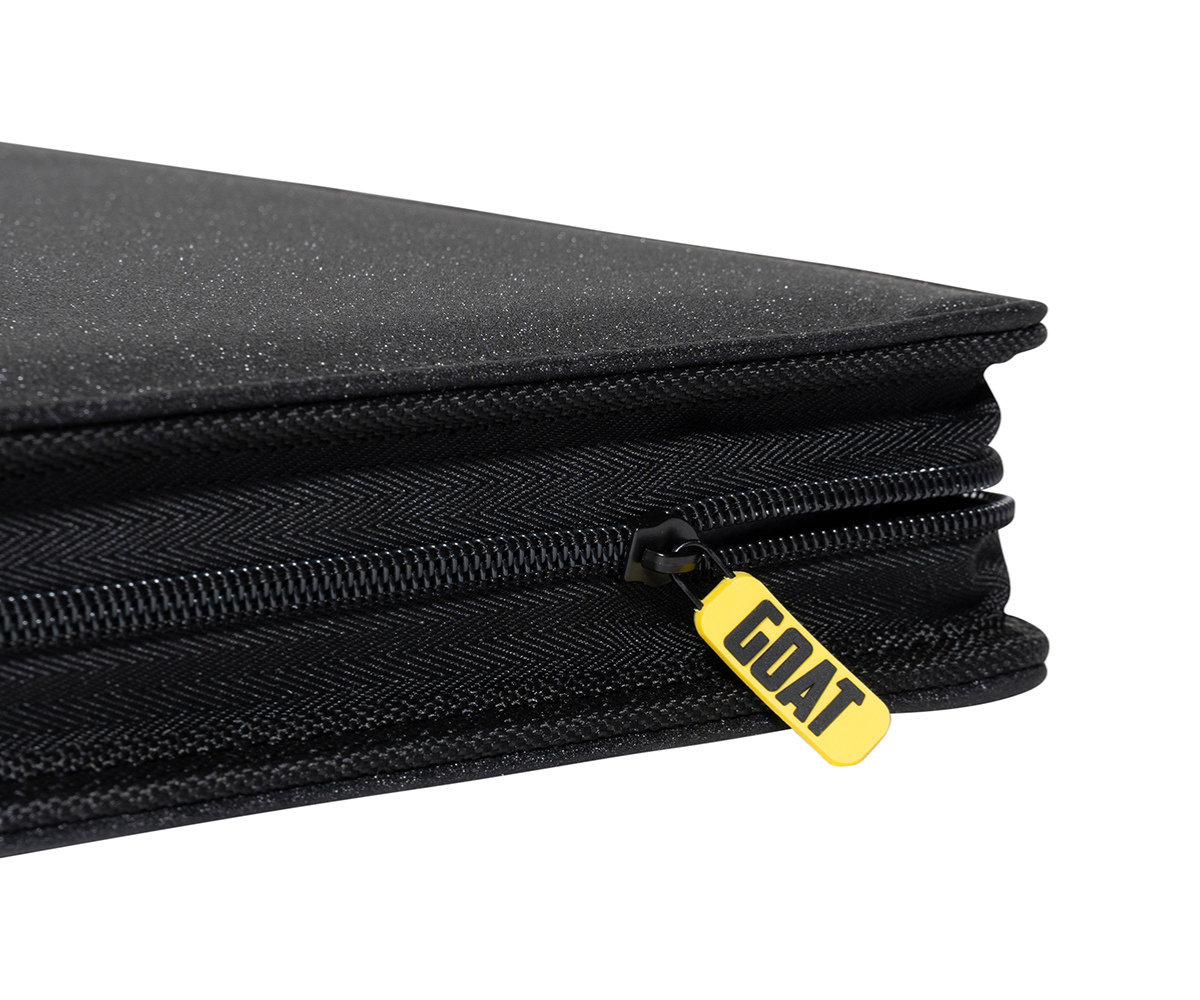 LIMITED EDITION: Galaxy Black Stay Flat Binder