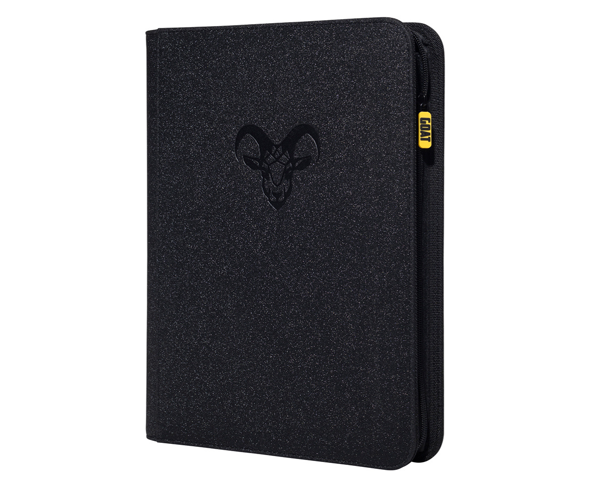 GOATBED DLカードセット LIMITED EDITION: Galaxy Black Stay Flat Binder – Goat Armor