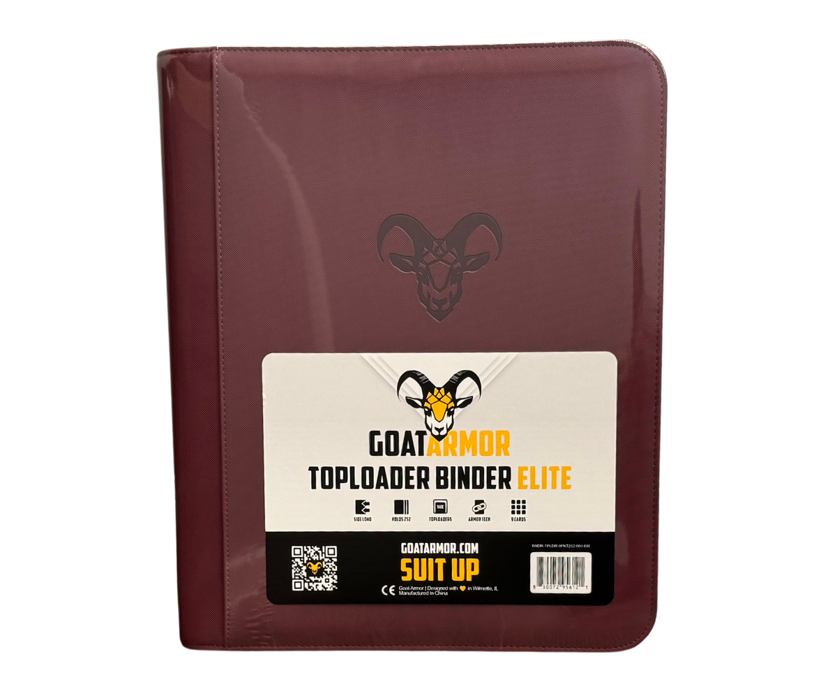 Best TopLoader Binder Goat Armor Best TopLoader Binder Goat Armor
