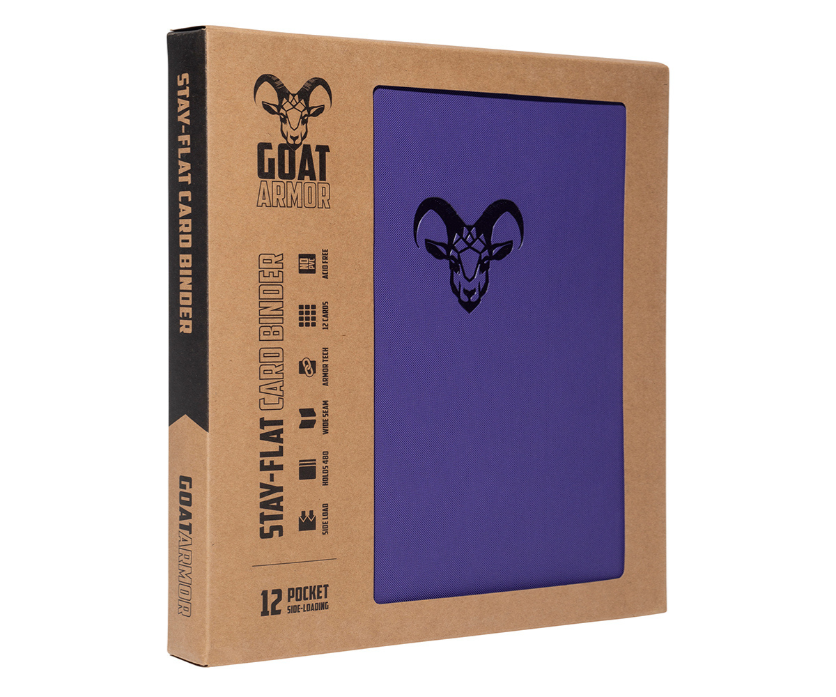 "Stay Flat" Card Binder