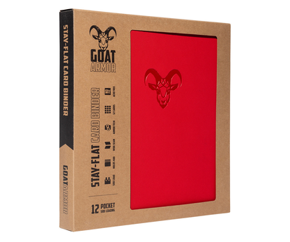 "Stay Flat" Card Binder
