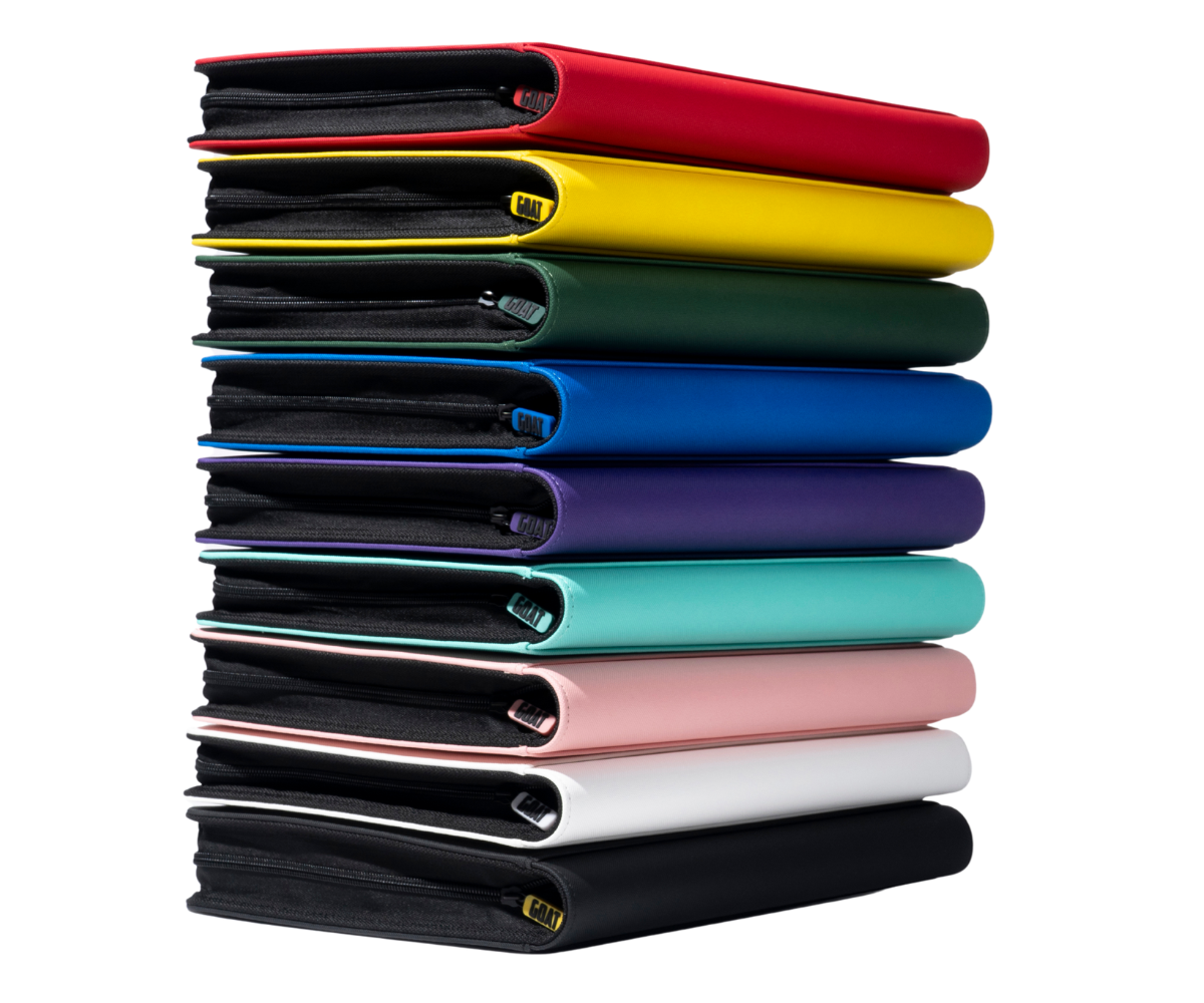 "Stay Flat" Card Binder