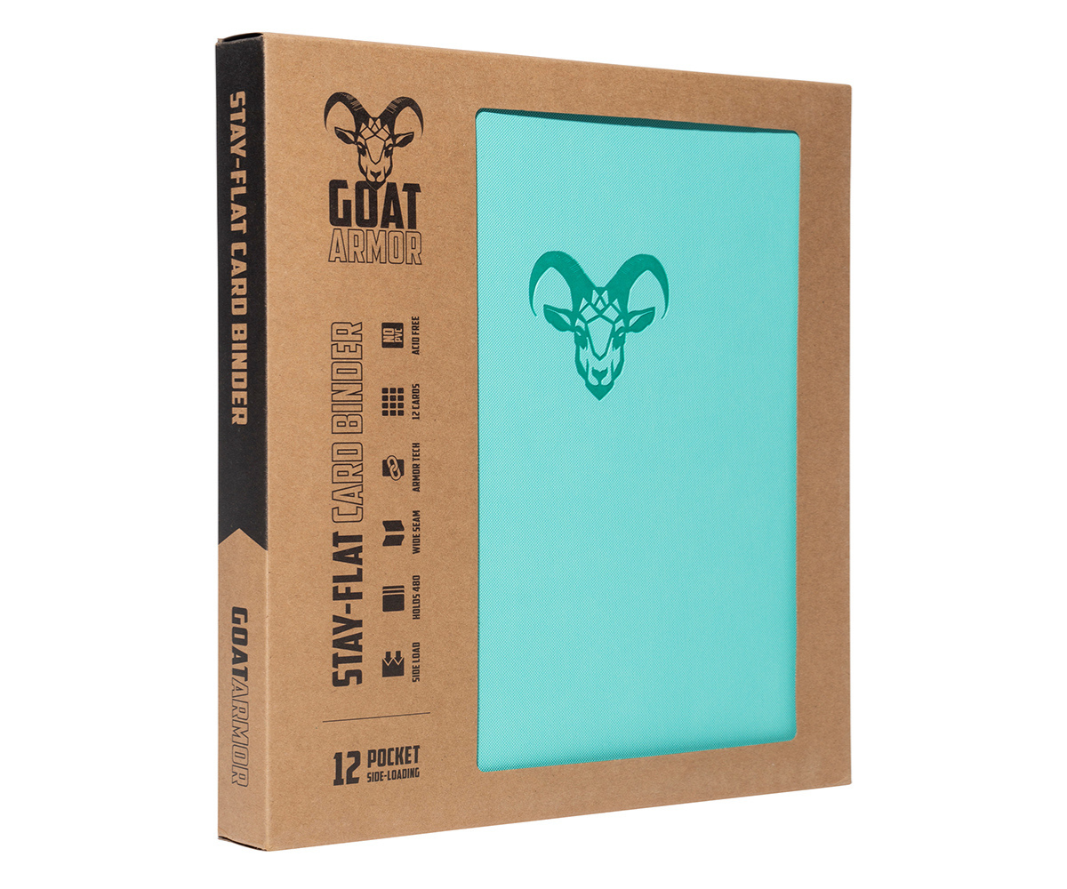 "Stay Flat" Card Binder