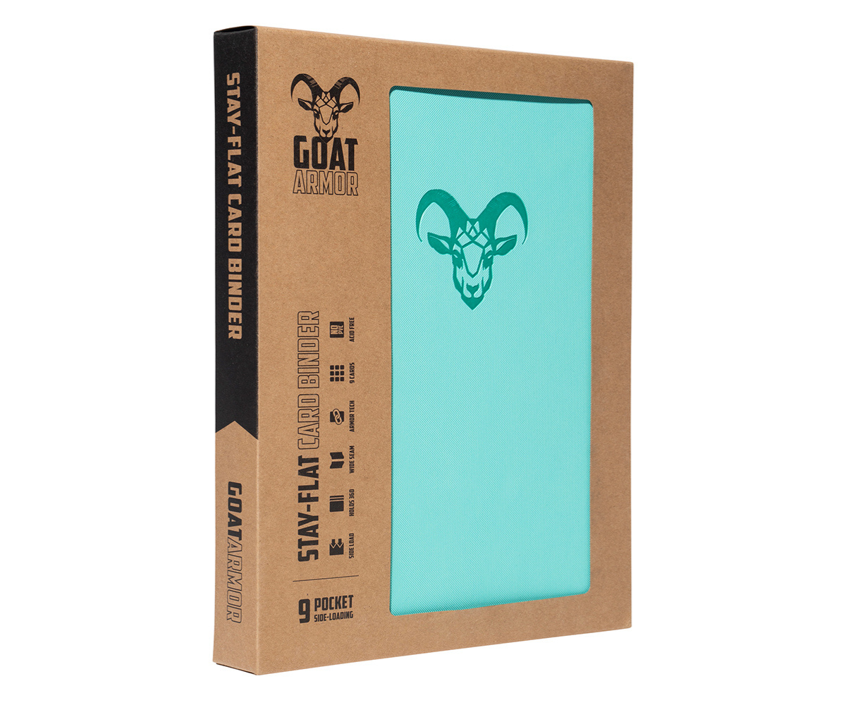 "Stay Flat" Card Binder