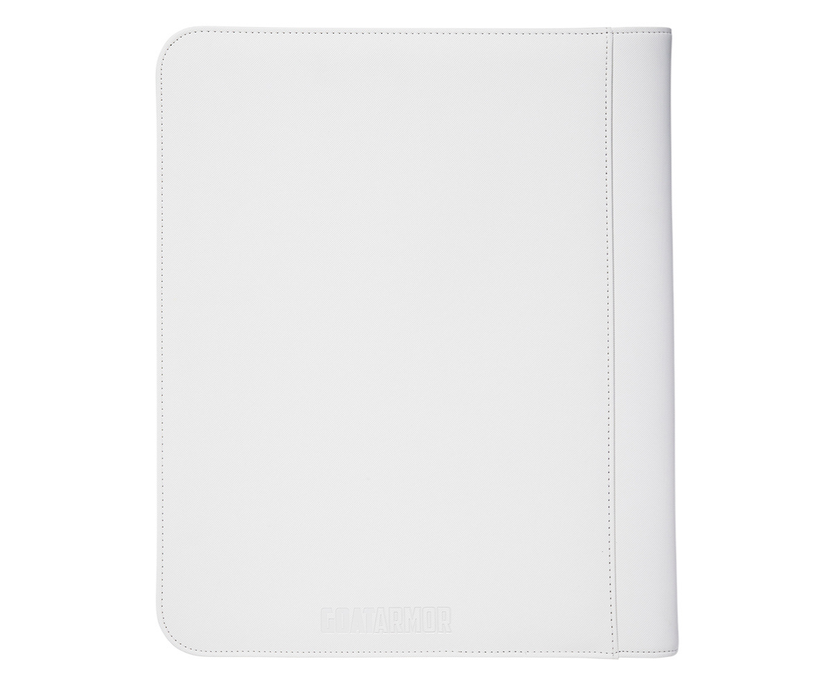 LIMITED EDITION: 9 Pocket White-Out Binder Goat Armor LIMITED EDITION: 9 Pocket White-Out Binder Goat Armor