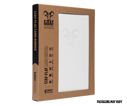 LIMITED EDITION: 9 Pocket White-Out Binder