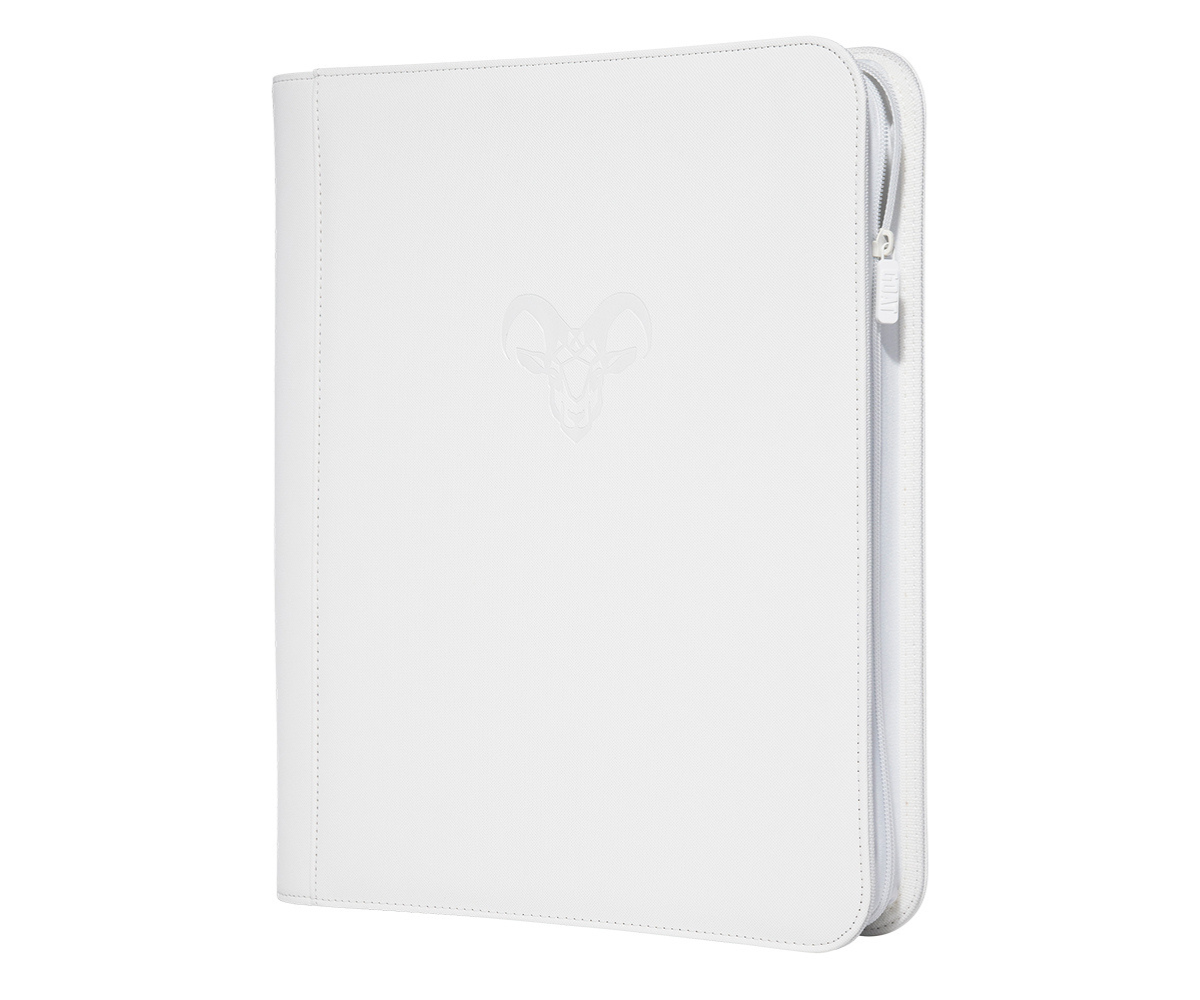 LIMITED EDITION: White-Out Stay Flat Binder