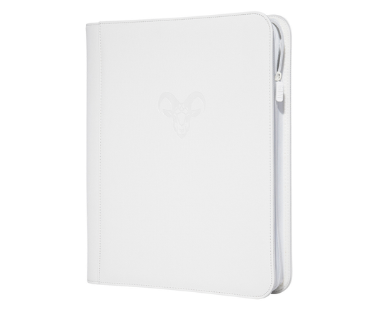 LIMITED EDITION: White-Out Stay Flat Binder