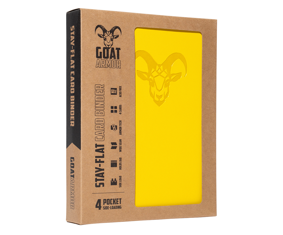 "Stay Flat" Card Binder